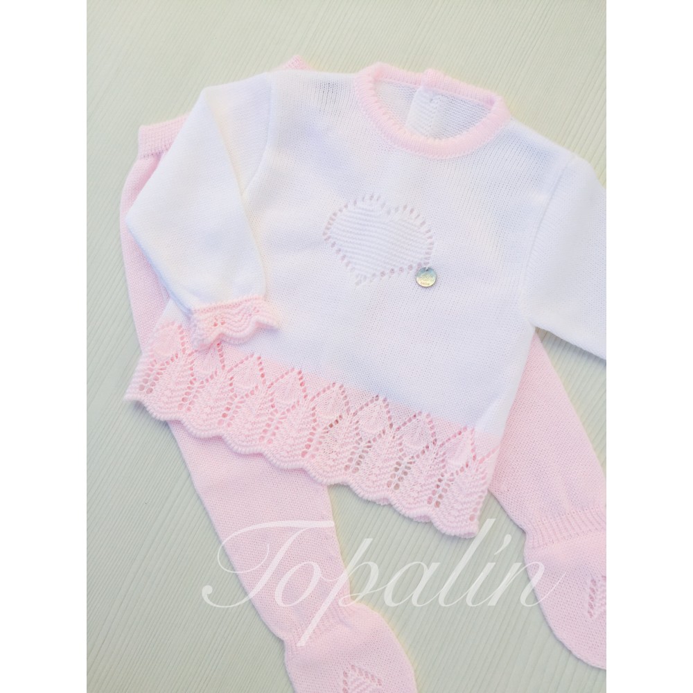 conjunto hilo bebe Topalin ropa online bebe