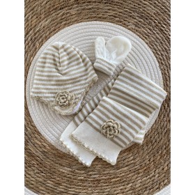 De 6-18m Conjunto rayas...