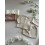 De 1 a 24m conjunto ** pololo punto invierno botones madera