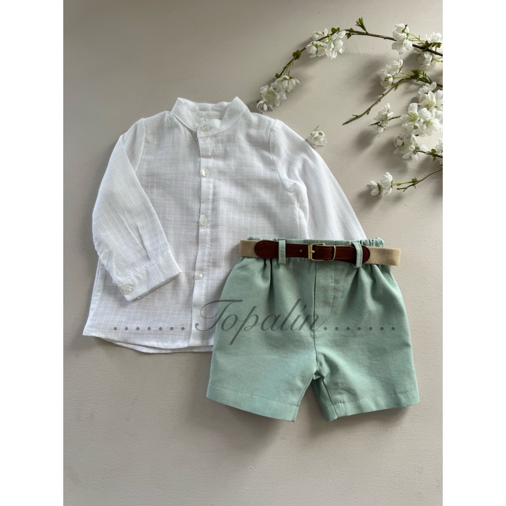 copy of De 2 a 6 años conjunto pantalón con camisa ceremonia Padua