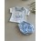 De 0 a 36m conjunto Vichy Ameno Tony Bambino