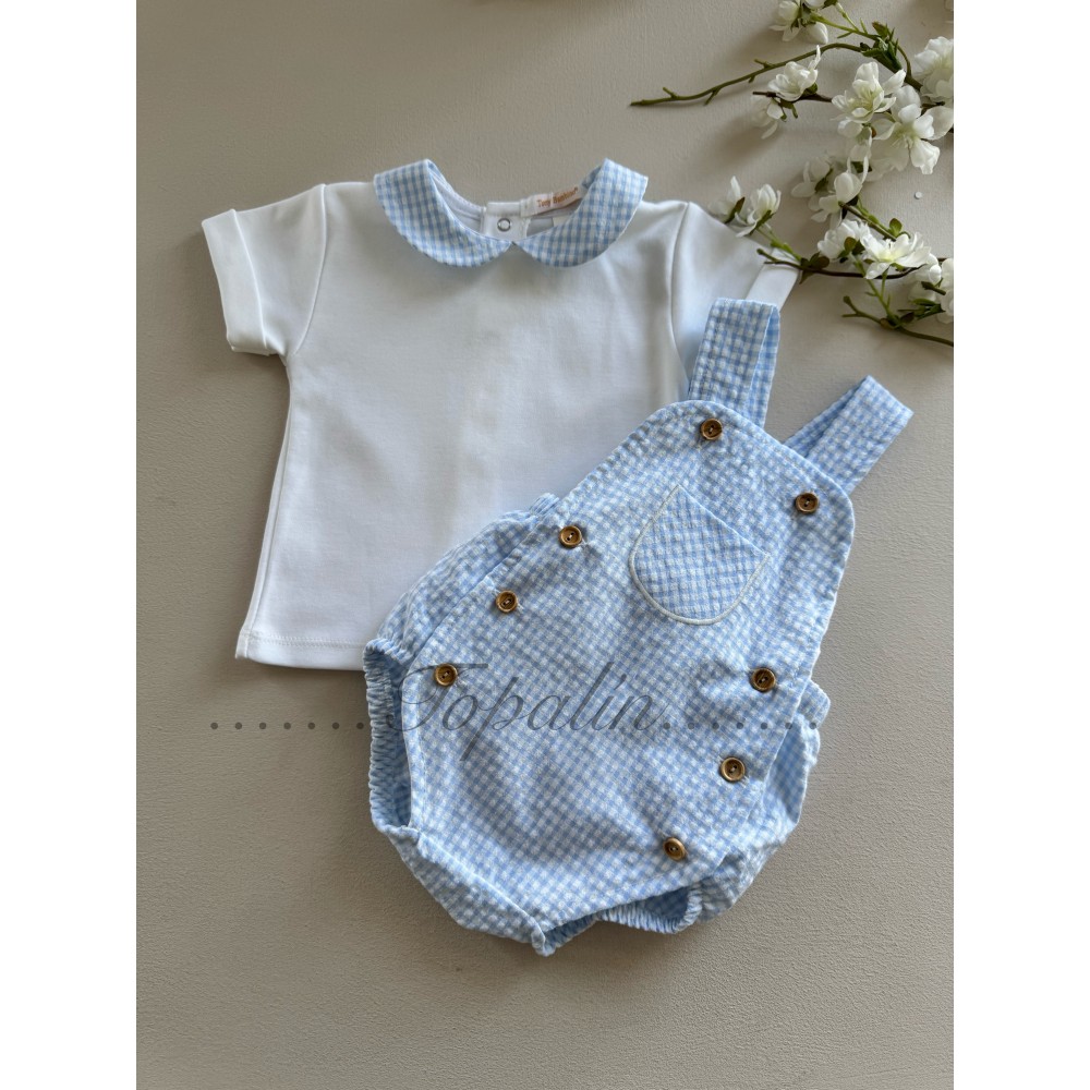 De 3 a 36m conjunto rana y camiseta Ameno Tony Bambino