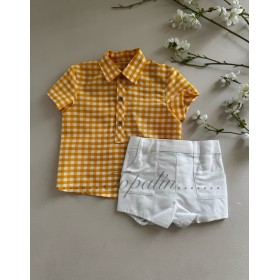 De 9m conjunto amarillo...
