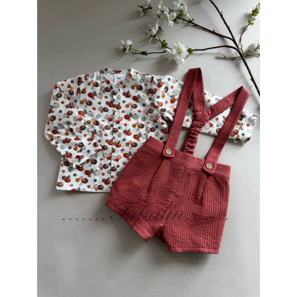 De 6 a 36m conjunto niño tirantes Salvia Baby ferr