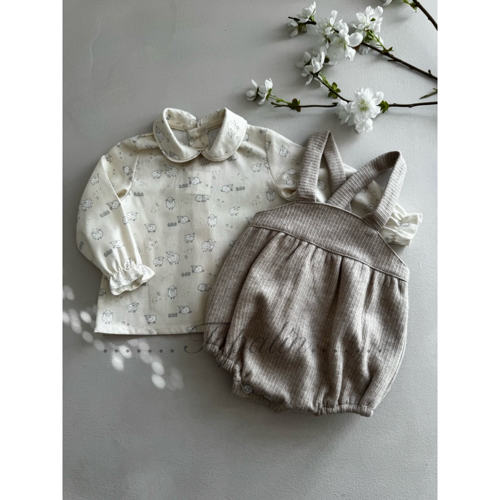 De 1 a 18m conjunto peto Nelumbo Baby Ferr