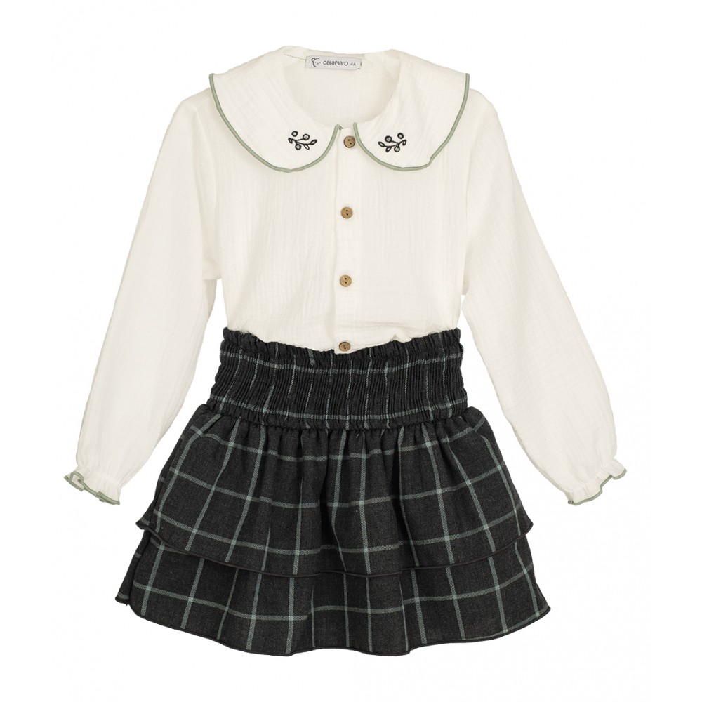 De 3 a 6 años conjunto falda Zonda Calamaro