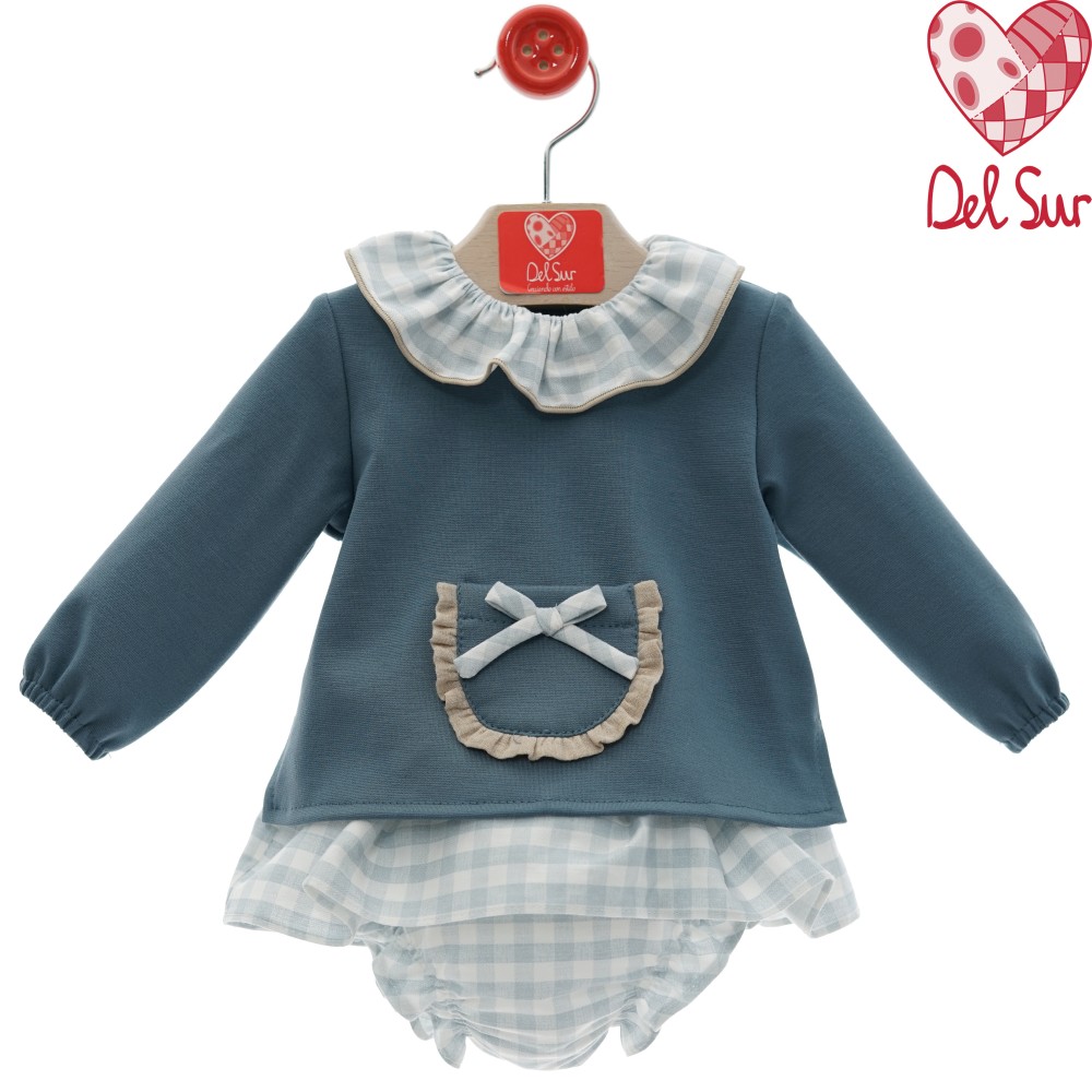 De 3 a 36m conjunto niña Ovillo Del Sur by Yoedu