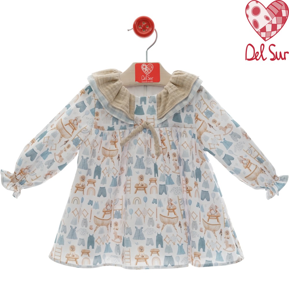 De 3 a 36m vestido Ovillo Del Sur by Yoedu