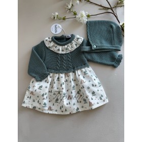 De 3 a 36m vestido con...