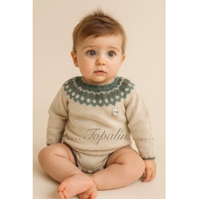 De 0 a 12m bombacho punto...