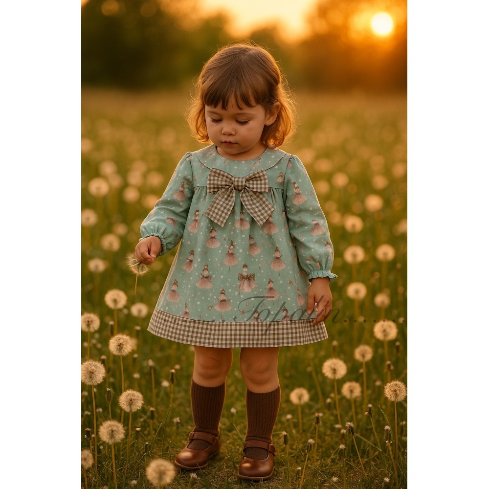 De 3 a 36m vestido Purpurina Del Sur by Yoedu