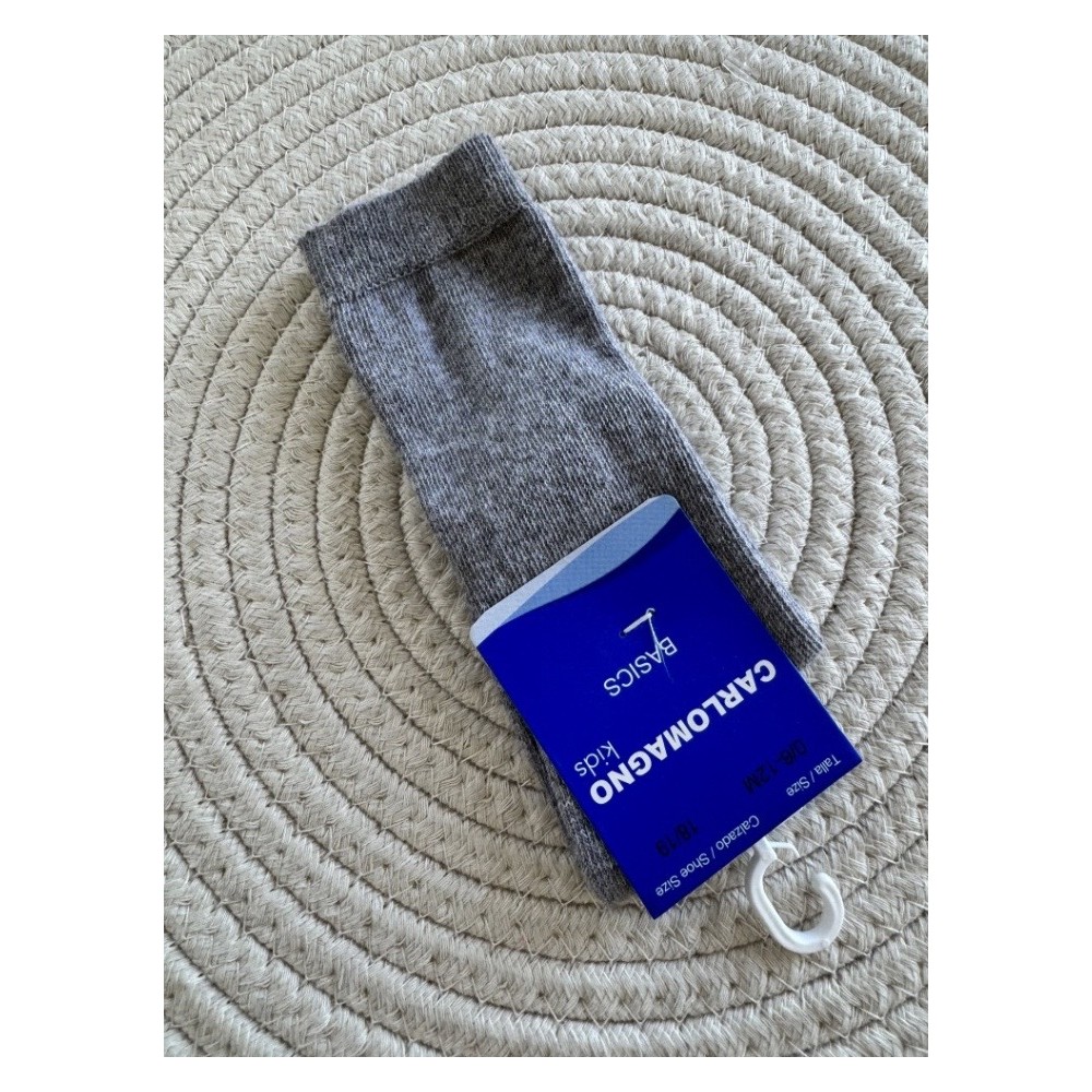 De 00(3-6m) a 6 años calcetin Deseada liso alto