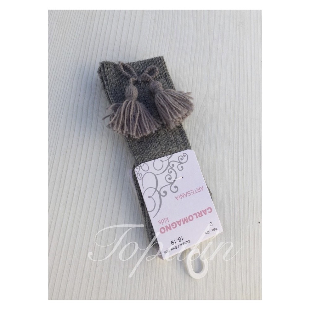 De 0 a 6 años Calcetín Deseada flecos