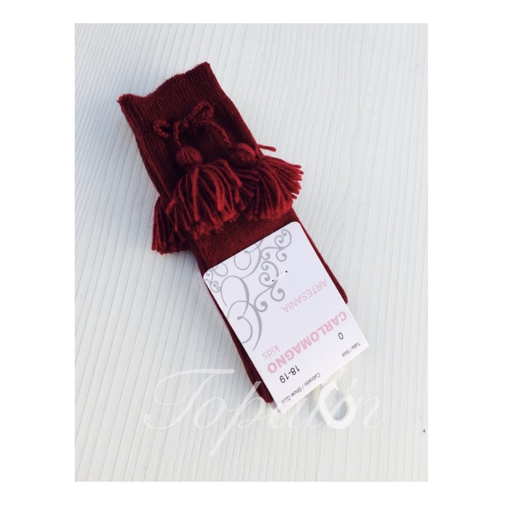 De 00 a 6 Calcetín Deseada flecos