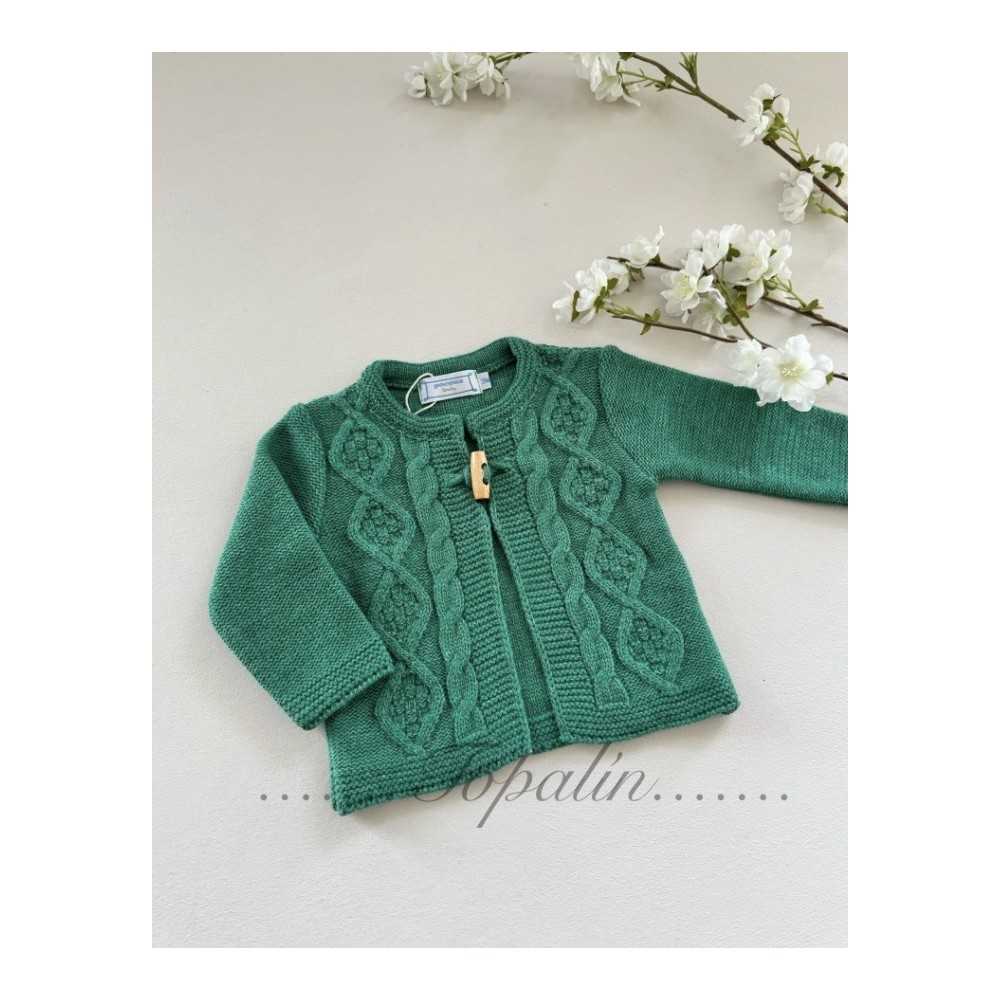 copy of De 3 a 36m rebeca Deseada ochos botón madera punto invierno