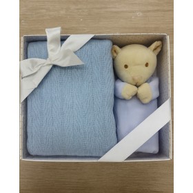 Pack manta mas dou dou azul