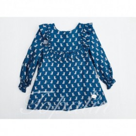 De 1 y 5 años vestido azul...