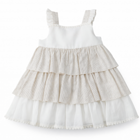 de 4 a 6años vestido Lino...