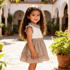 de 3 a 6años conjunto falda...