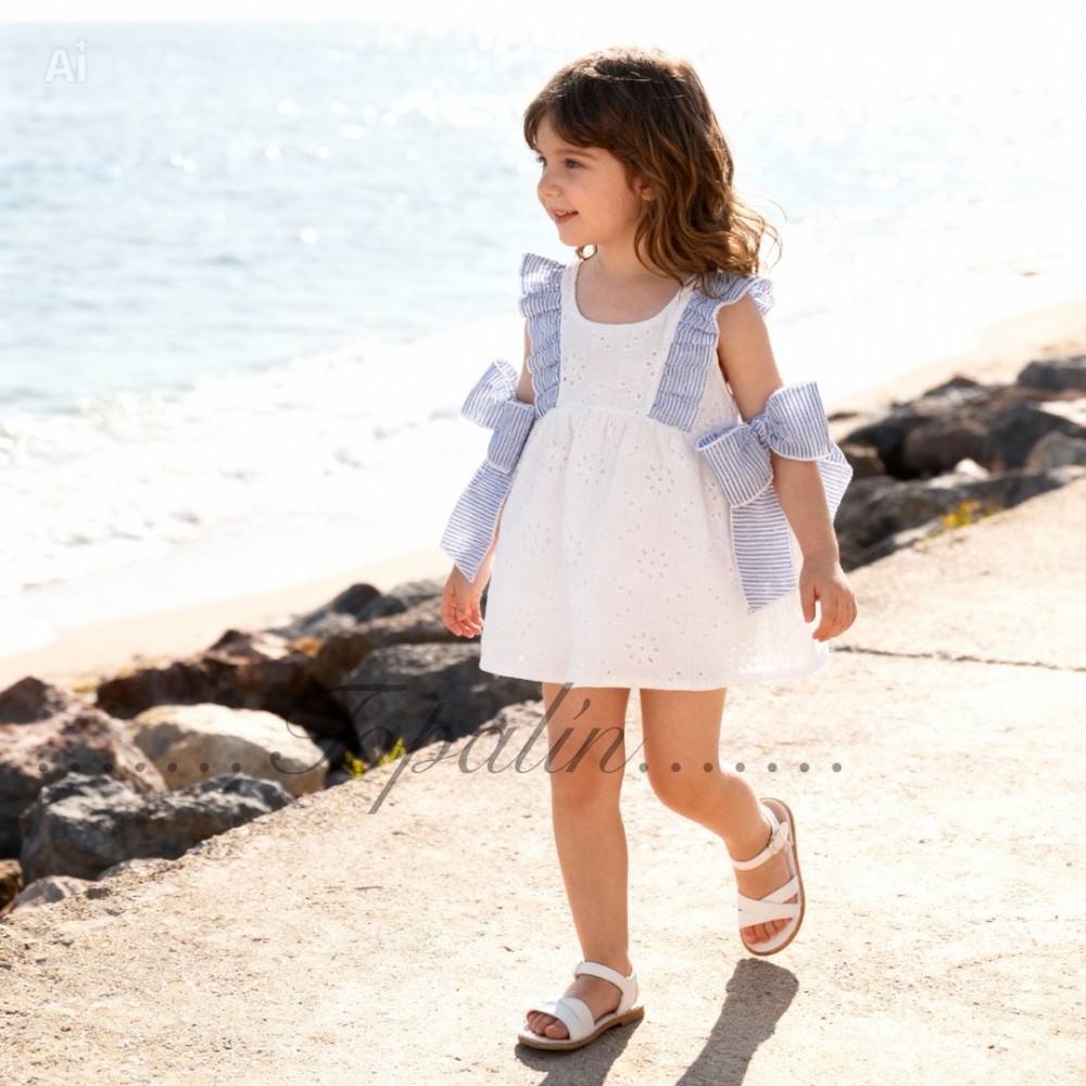 de 3 a 6 años  vestido Kerala Calamaro