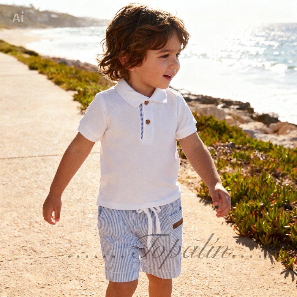 De 3 a 6años conjunto Kerala Calamaro