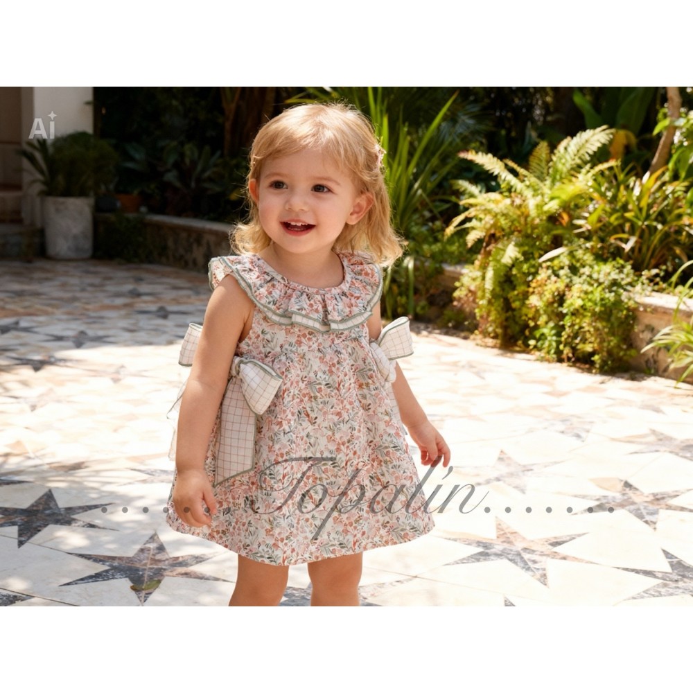 de 3 a 6años  vestido Mumbai Calmaro