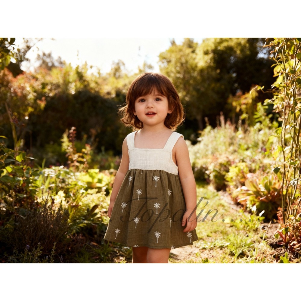 de 6 a 24m vestido Mathura Calamaro