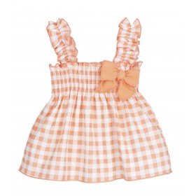 de 6 a 24m vestido Cuadros...