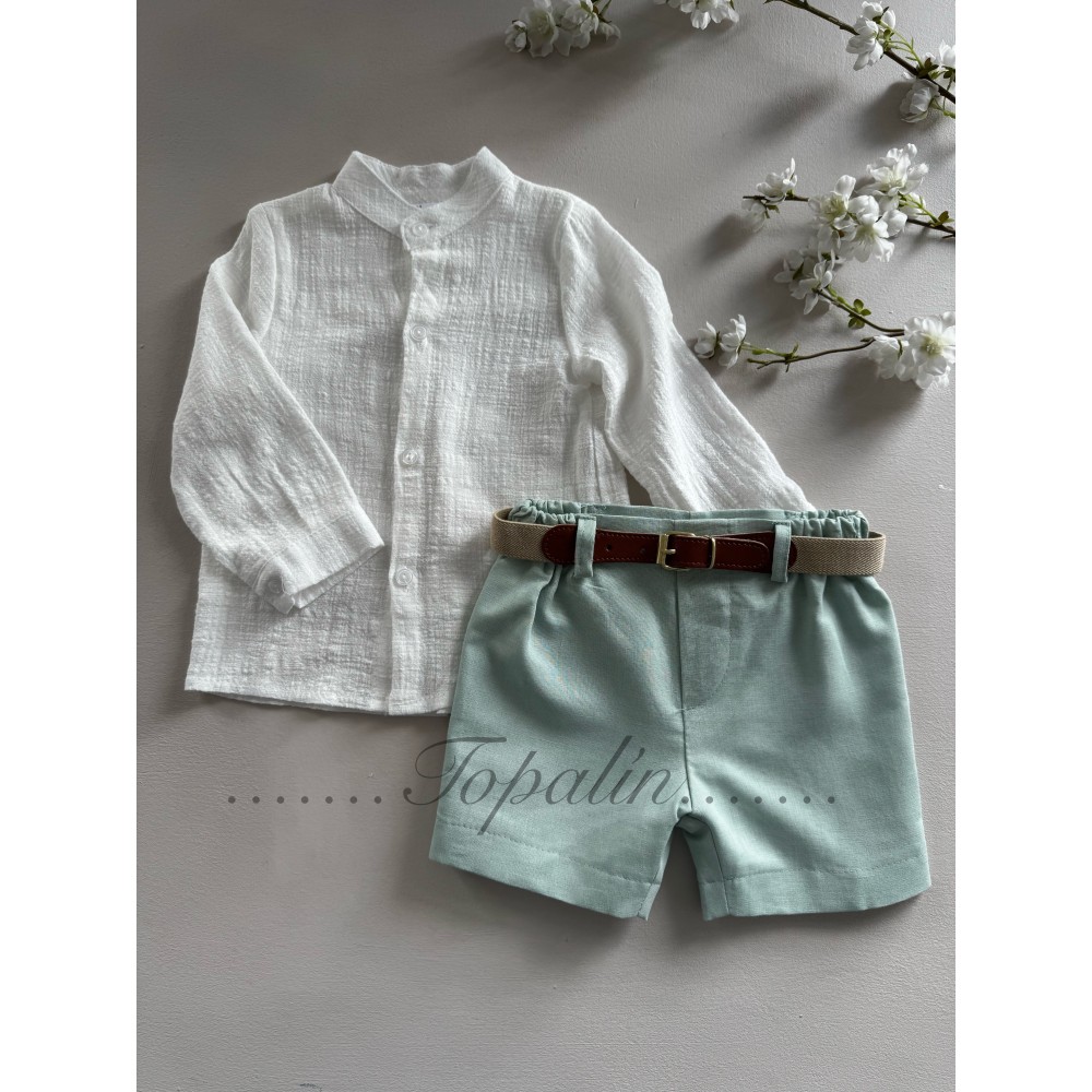 De 2 a 6 años conjunto Huelva Baby Ferr verde