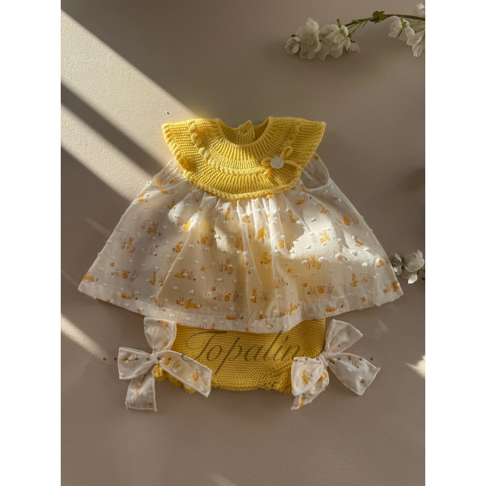 De 1 a 24m jesusín Adara Prim Baby amarillo