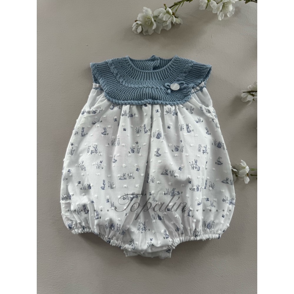 De 1 a 24m pelele Adara Prim Baby azul