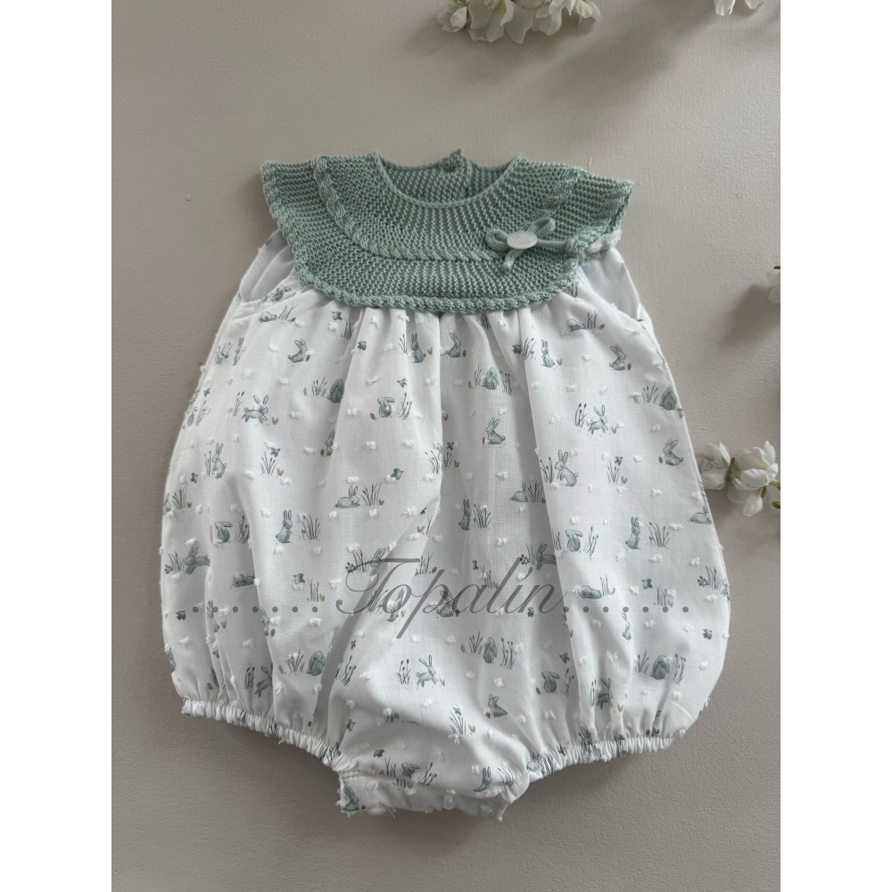 De 1 a 24m pelele Adara Prim Baby verde