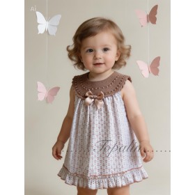 De 1 a 12m vestido hilo...