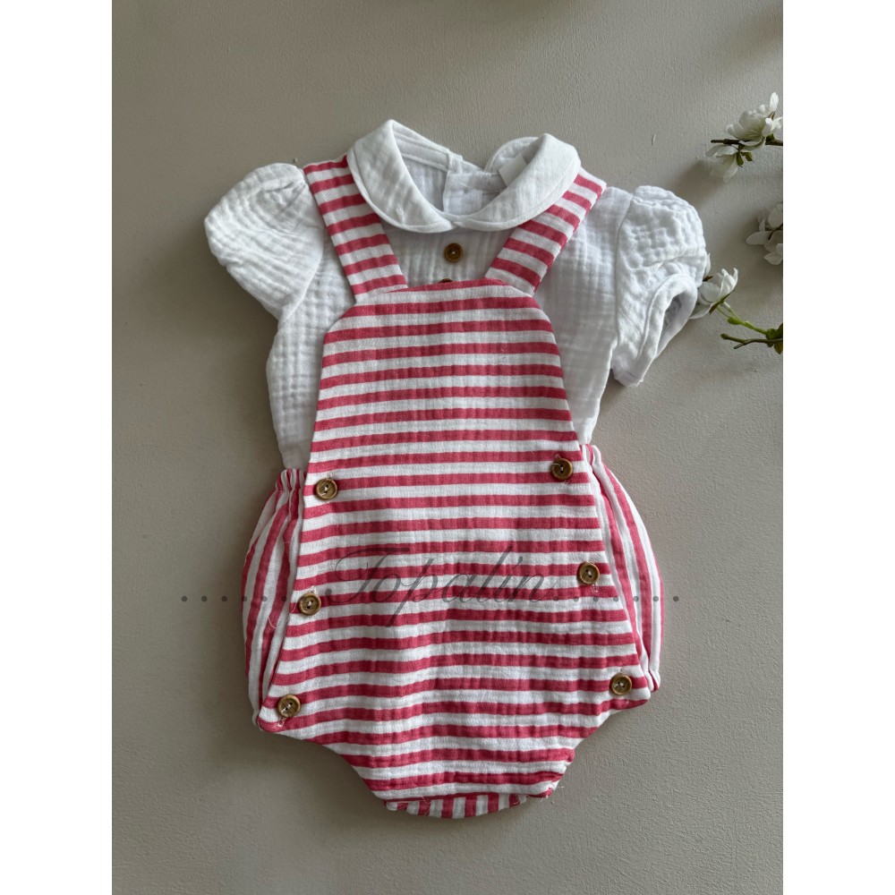 De 1 a 18m conjunto ranita Segovia coral Baby Ferr