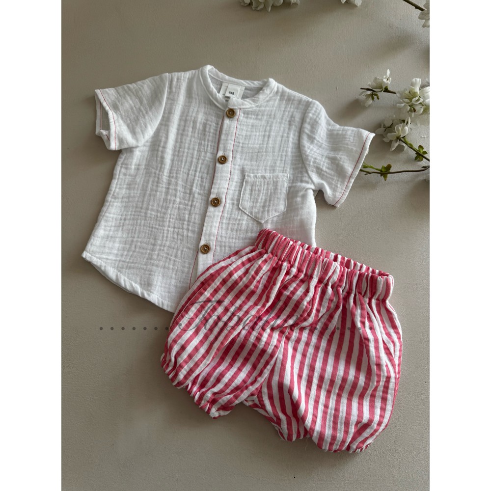 De 6 a 36m conjunto Segovia coral Baby Ferr