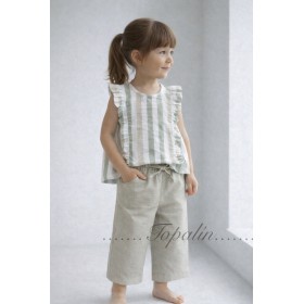 De 2 a 8 años conjunto niña...