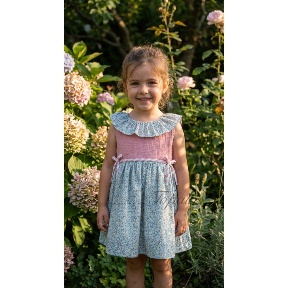 De 1a 6 años vestido Verona Del Sur by Yoedu