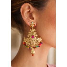 Pendiente Mujer Candelabro