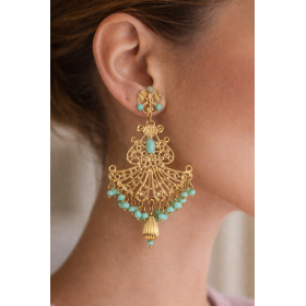 Pendiente Mujer Candelabro