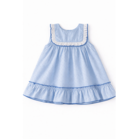 de 3 a 8años vestido plumeti