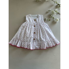 de 2 a 8años vestido flores...