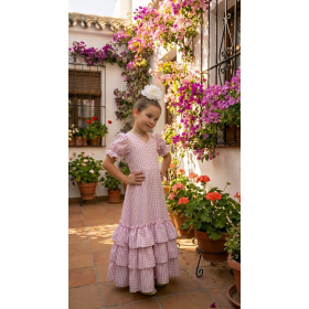 De 4 a 12 años bata niña...