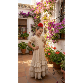 De 4 a 12 años bata niña...