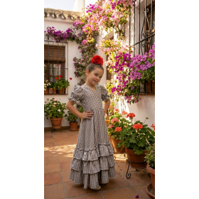 De 4 a 12 años bata niña...