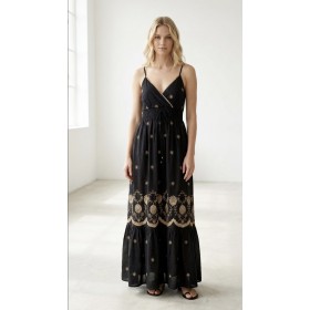 Vestido sra bordado Solsticio