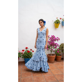 Vestido sra sisa lunar...