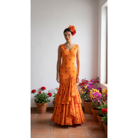 Vestido sra sisa lunar...