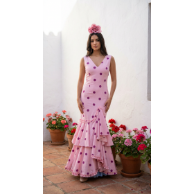 Vestido sra sisa lunar...