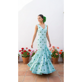 Vestido sra sisa lunar...