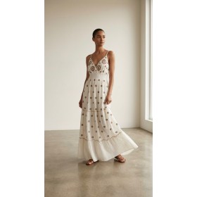 Vestido sra bordado Egipto